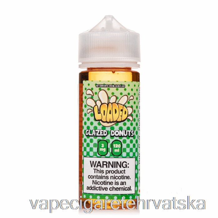 Vape Cigarete Glazirana Krafna - Puna E-tekućina - Nemilosrdna - 120 Ml 3 Mg